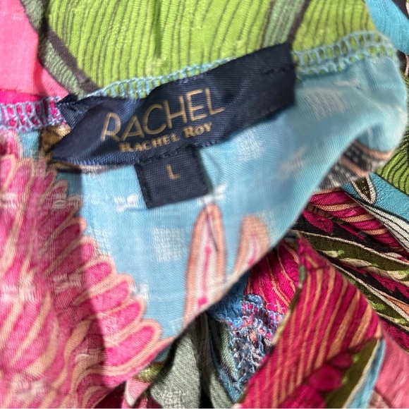 RACHEL Rachel Roy Tropical Print Wrap Maxi Skirt - Picture 7 of 11